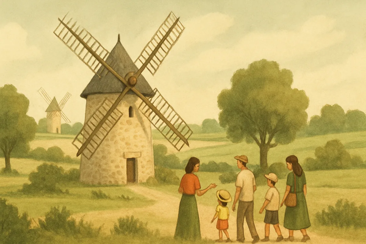Animations pédagogiques aux moulins : une sortie éducative pour toute la famille