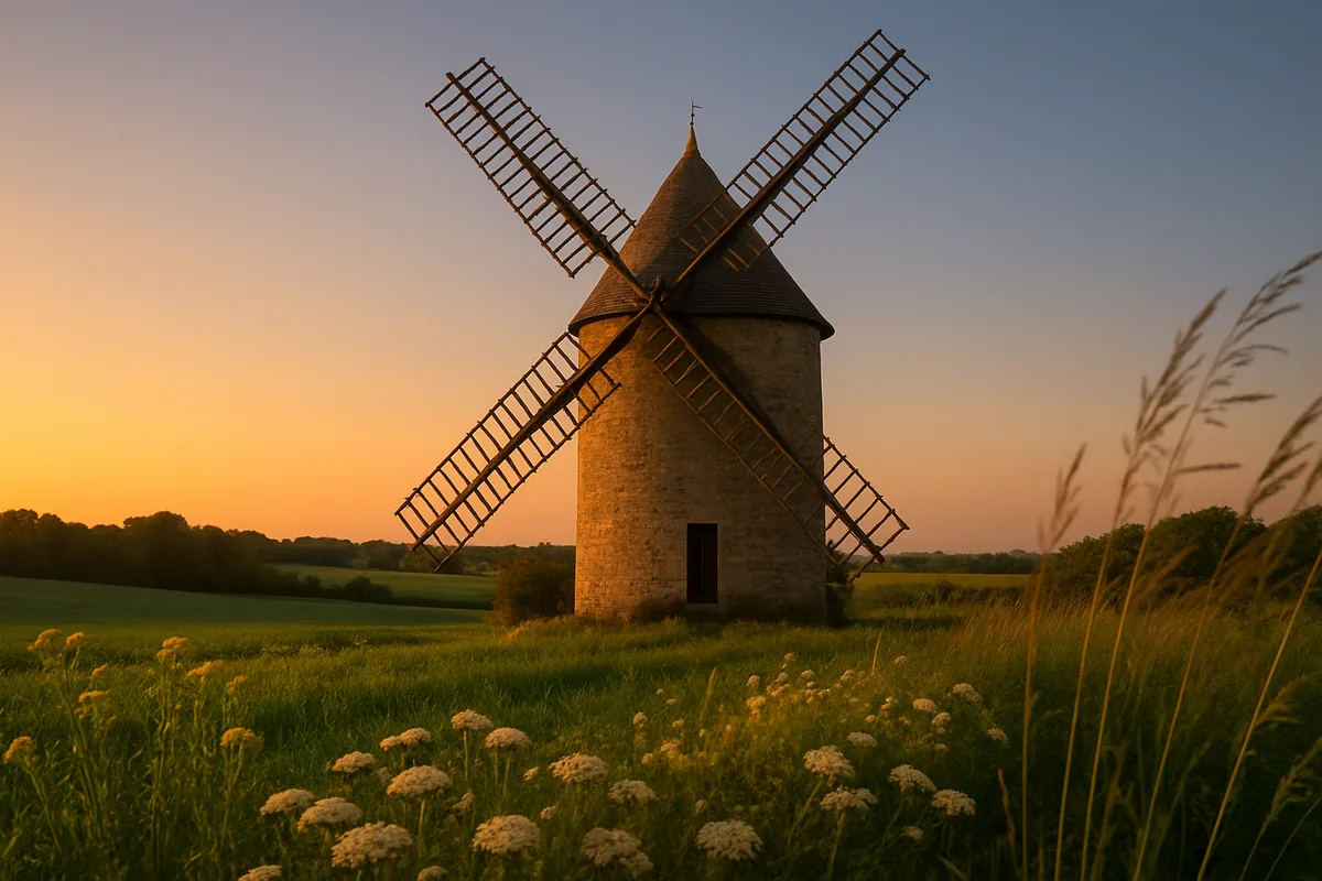 Les moulins à vent de Vendée : entre mémoire rurale et renaissance