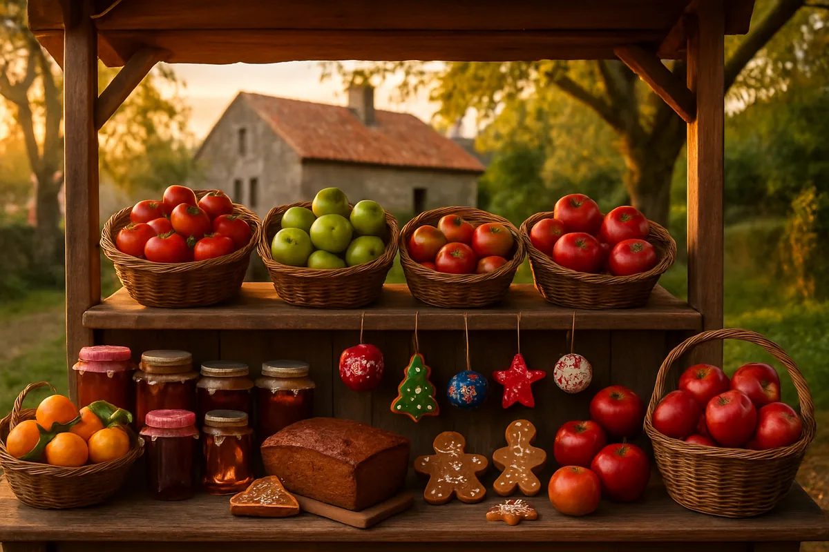 Noël en Vendée bocage : marchés, saveurs et traditions