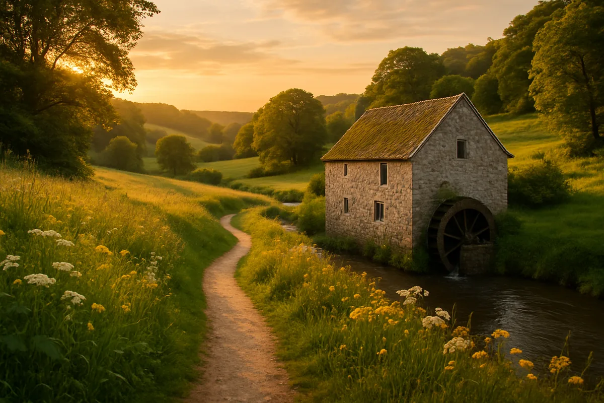 Randonnées autour des moulins en Normandie