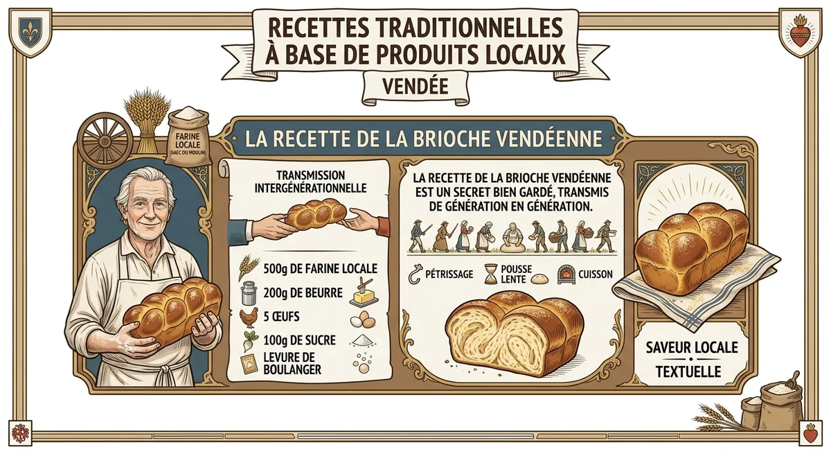 Recettes traditionnelles à base de produits locaux en Vendée