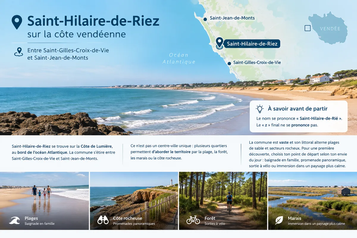 Saint-Hilaire-de-Riez sur la côte vendéenne