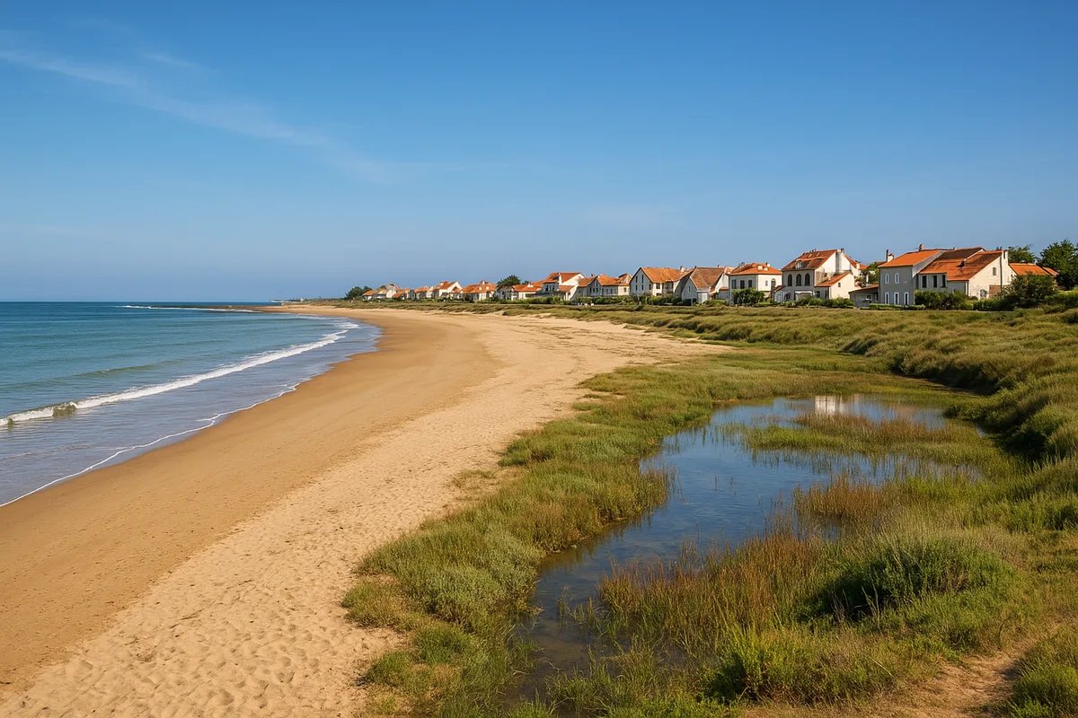 Saint-Hilaire-de-Riez : itinéraire entre plages et marais