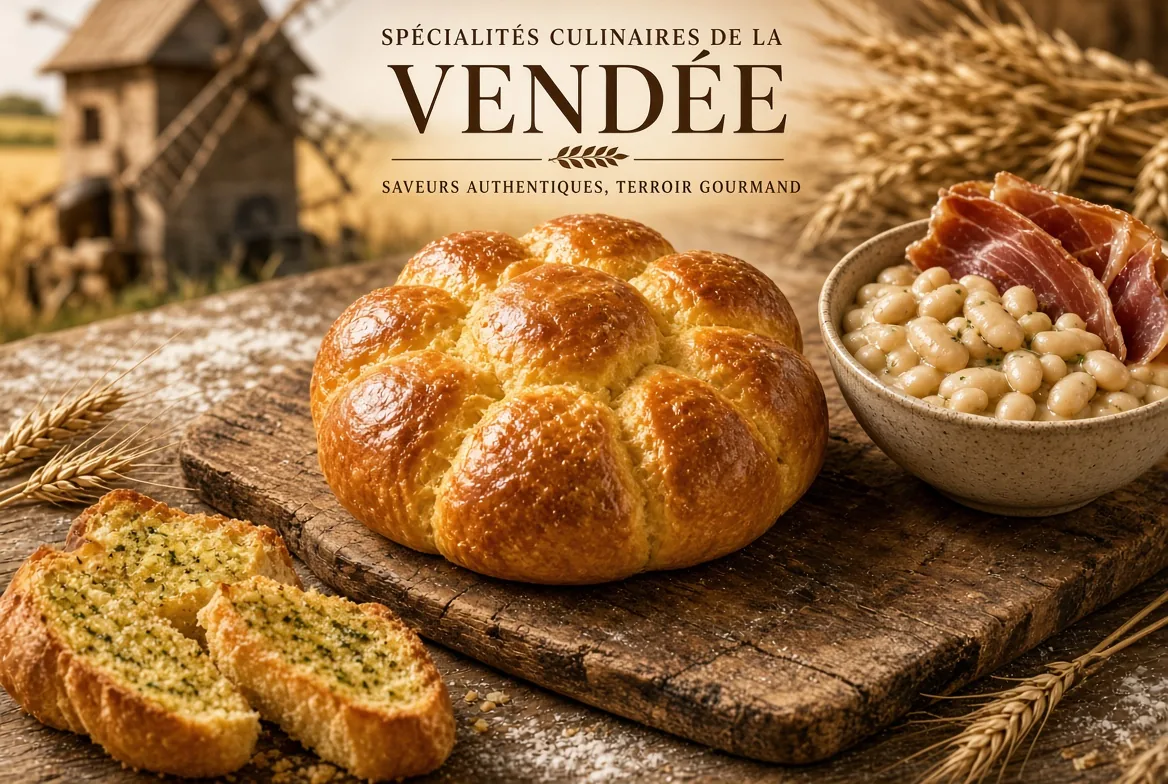 Spécialités culinaires emblématiques de la Vendée