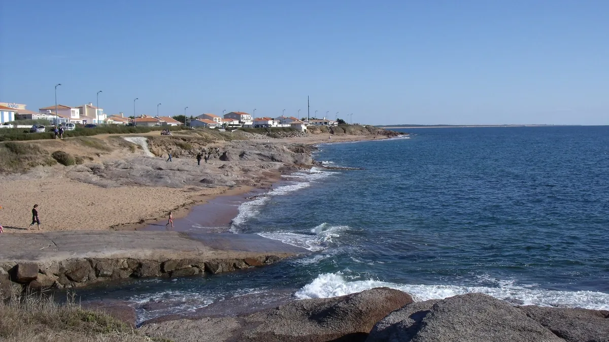 Plage de la Sauzaie à Brétignolles-sur-Mer