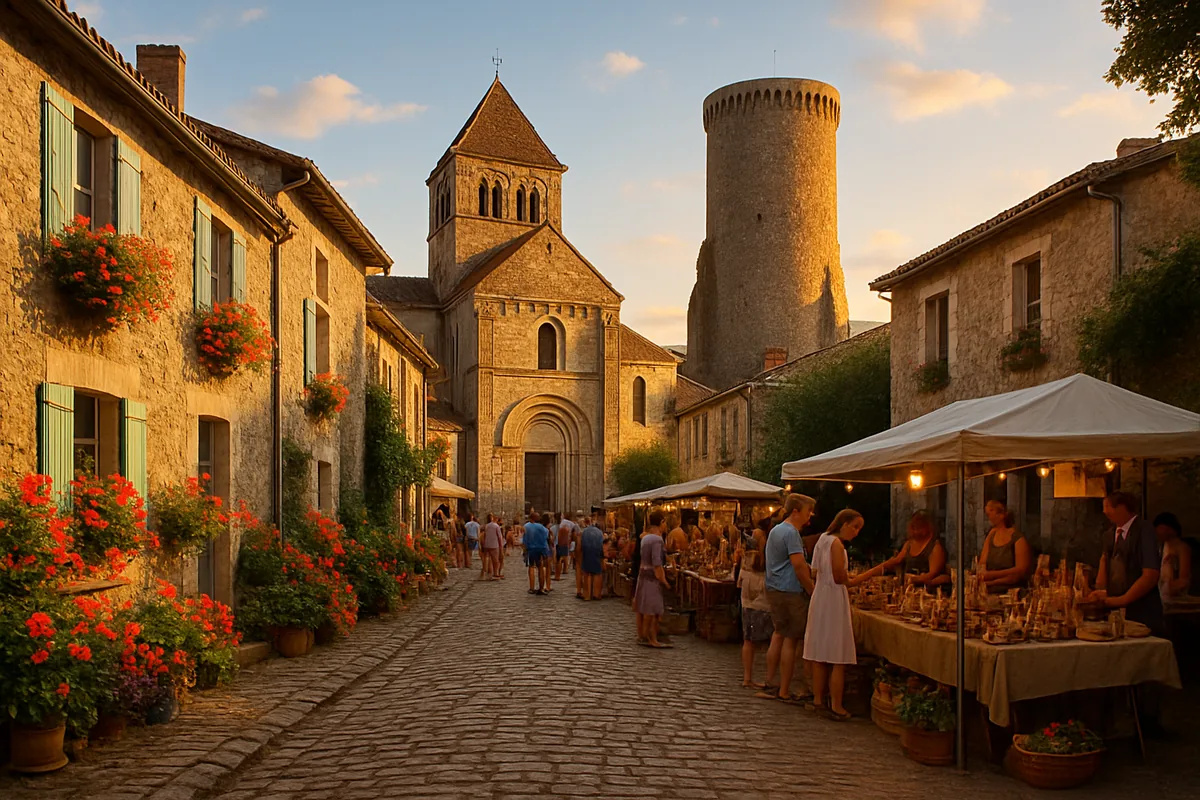 Vouvant : le plus beau village médiéval de Vendée